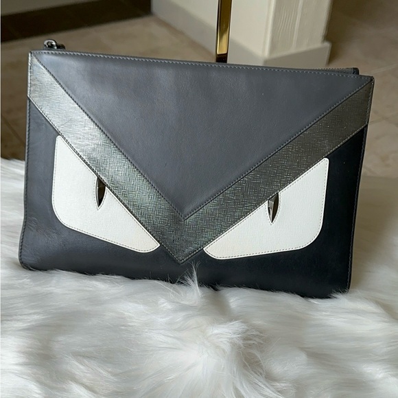 Auth Fendi Clutch - Picture 1 of 15